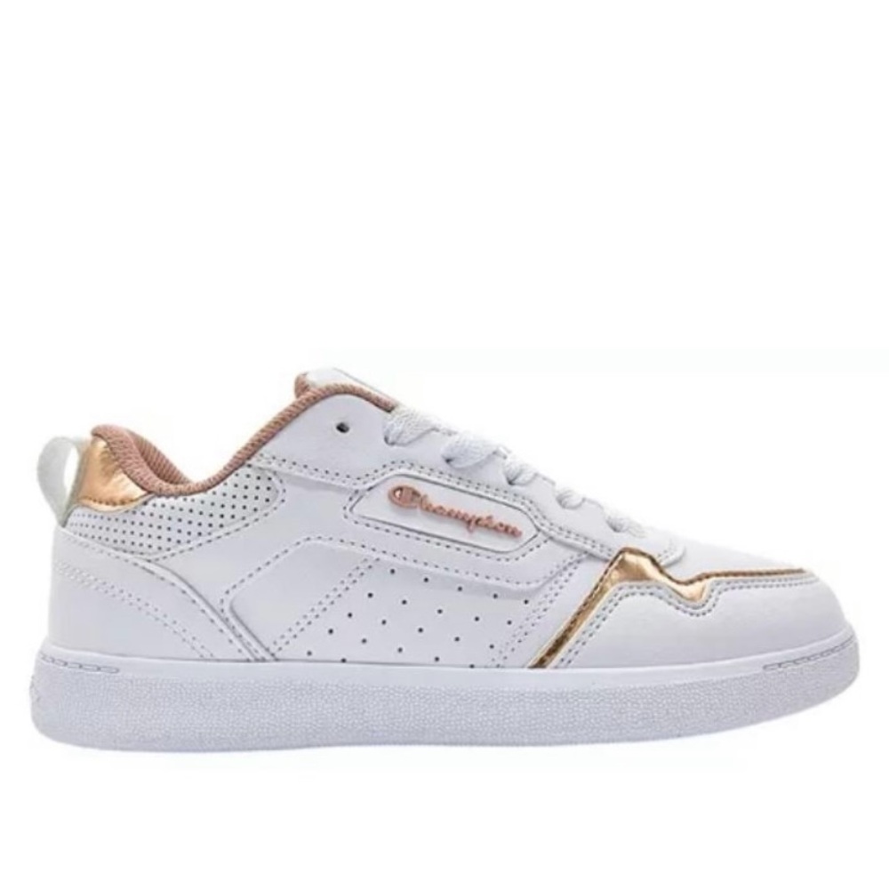 Champion Lore Kids Casual Sneakers White/Rose Gold Size 6 - Picture 1 of 10